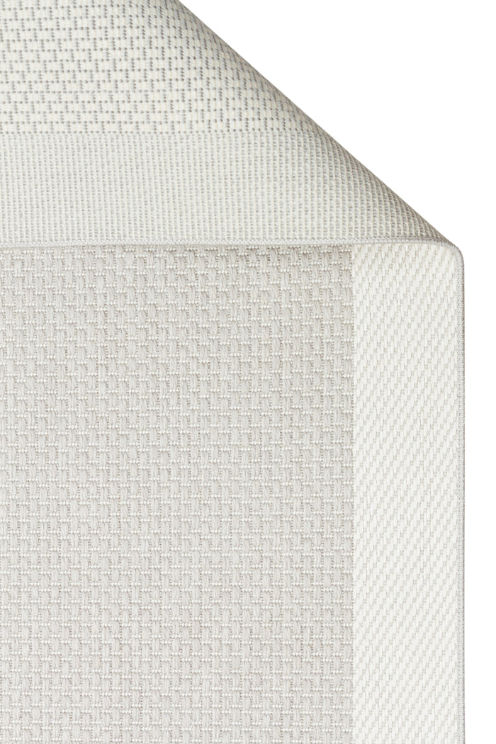 Mono MNO 05 Gri Krem - Yıkanabilir Kaymaz Kilim Halı